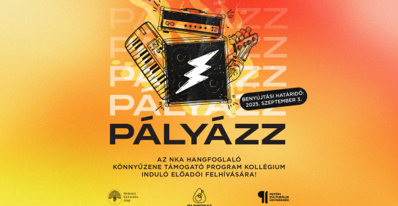 Megjelent az Induló előadói pályázati felhívás - 