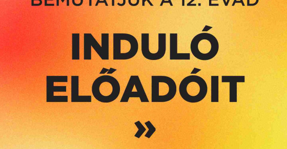 Bemutatjuk a 2025/26-os évad Induló előadóit - 